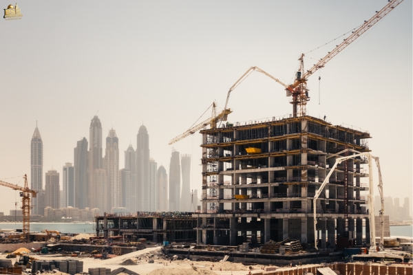 Construction project showcase